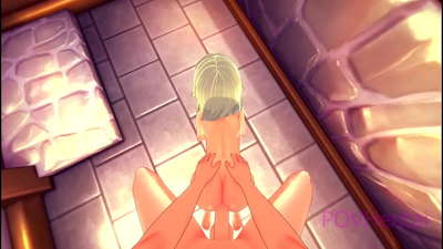 (Ծուղակ) Էլվիս սպասուհին օգնում է ձեզ լվանալ ձեր դեմքը: